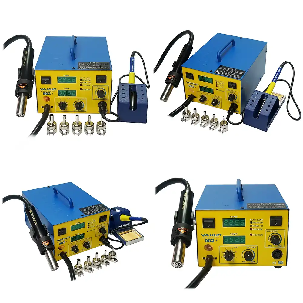 Hot Air Rework Station - YAXUN YX-902D+ Hot Air Digital BGA