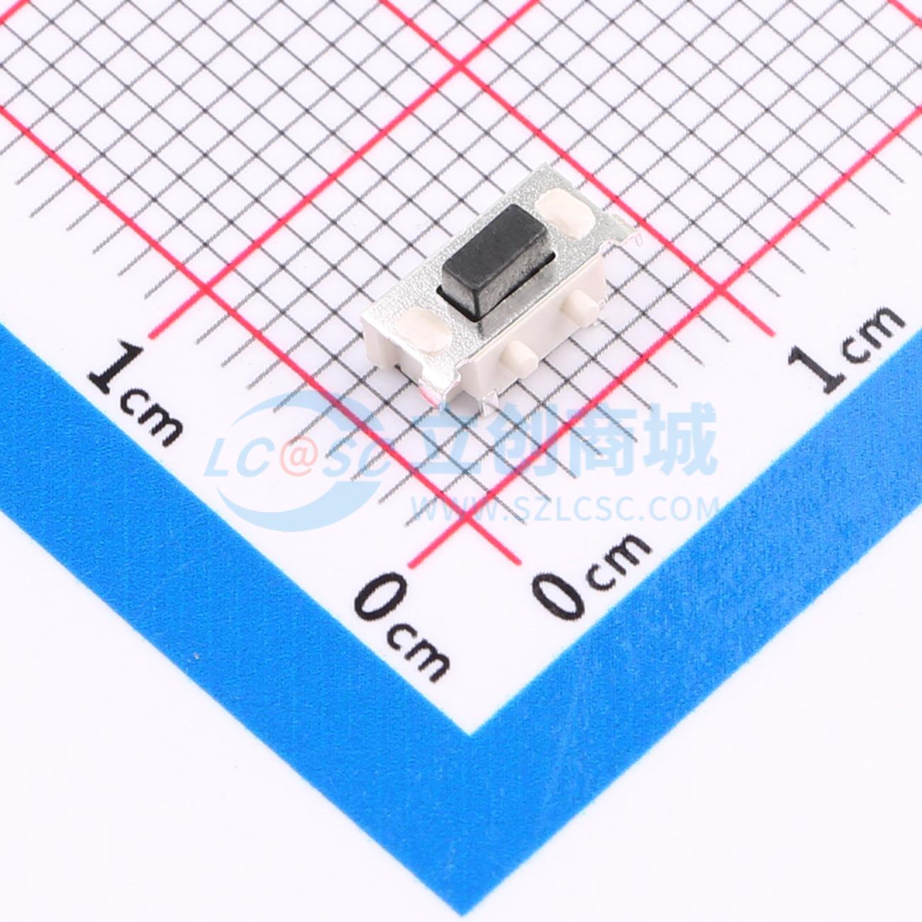 Push Button Tactile - 158pcs TS-1101VS-C-A-A SMD 7x2.5mm SPST 2.6N
