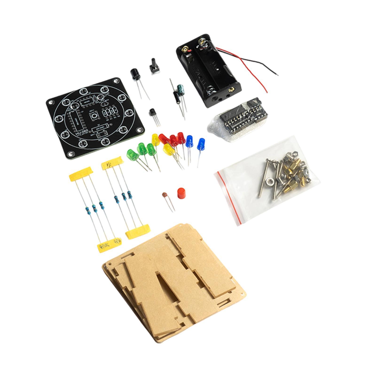 Diy Electronics Kits For Adults - DIY Electronic Lucky Fortune Wheel Kit