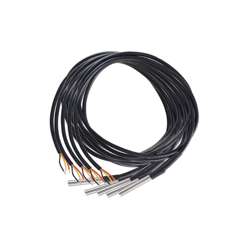 Ds18B20 Temperature Sensor - ABRU-DS18B20 1M Digital Temperature Sensor Probe