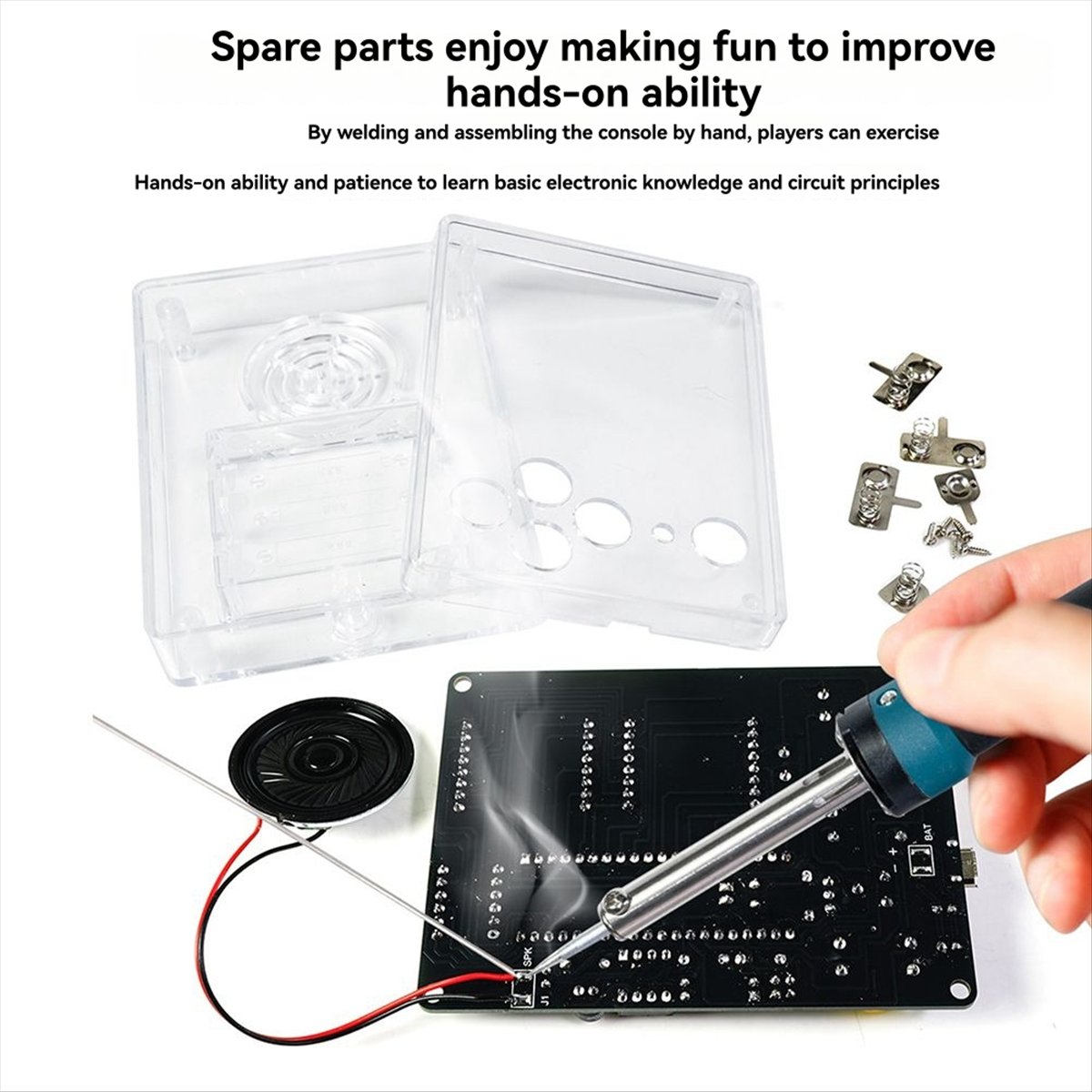Diy Electronics Game - DIY Pixel Game Kit with Voice