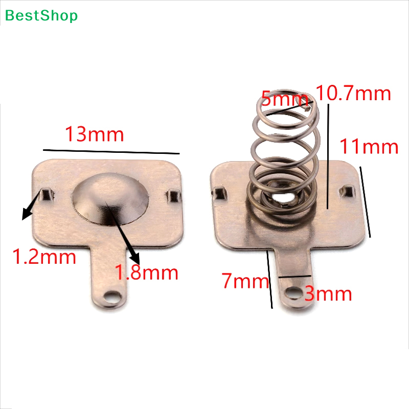 R/Diy Electronics - 〔R〕18650 Battery Spring Contact Terminals, Metal