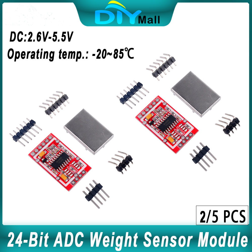 Diy Electronics Load Cell - 2/5PCS HX711 24-Bit ADC Weight Sensor