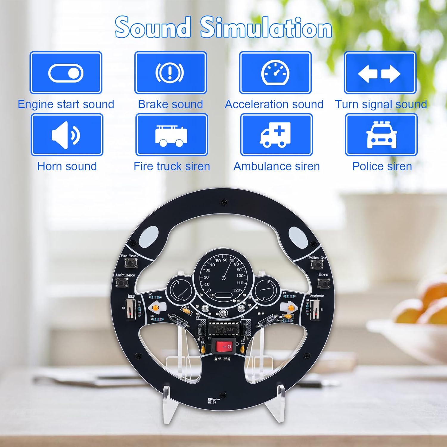 Car Steering Wheel DIY Solderi - đánh giá và giá Diy Electronics Kits For Adults
