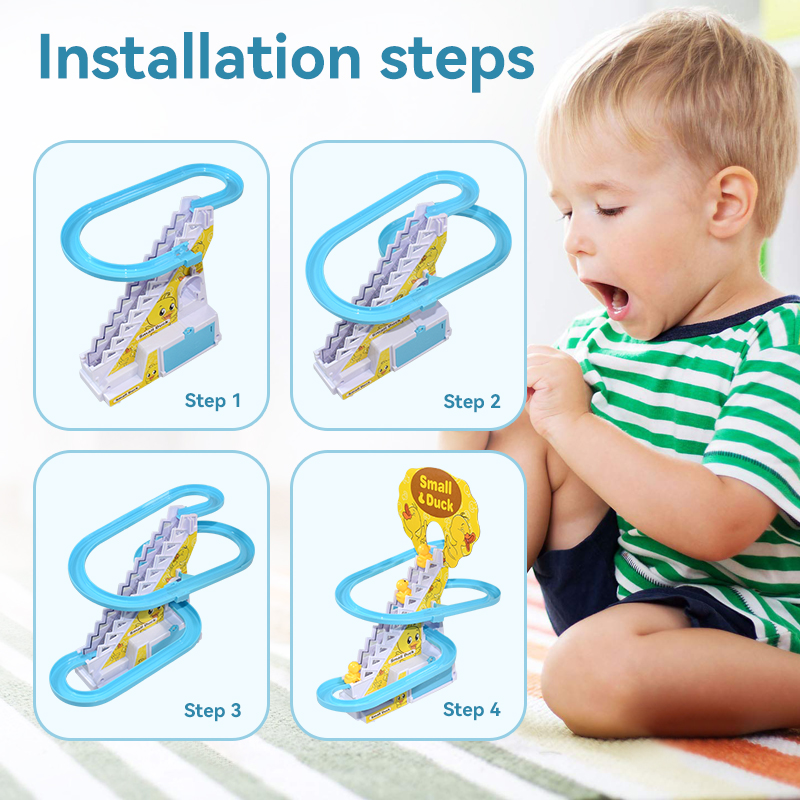 Climbing Stairs Track Toys Ele - đánh giá và giá Diy Electronics Game