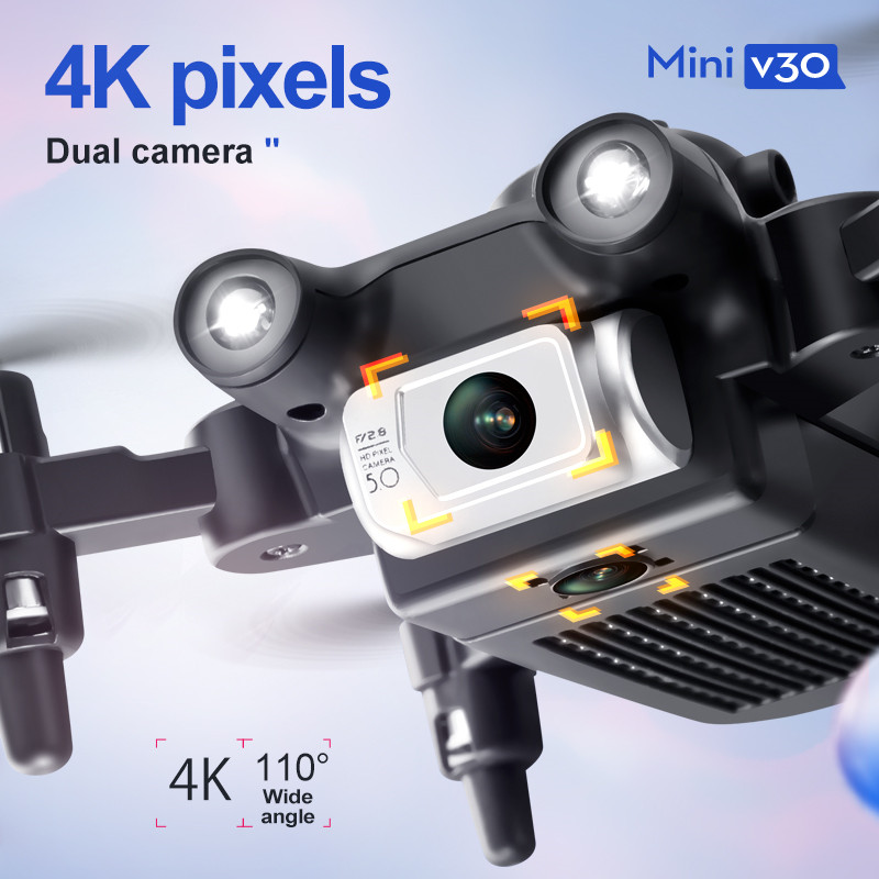 Mini V30 WiFi FPV Drone With 4 - đánh giá và giá Diy Drone Electronics