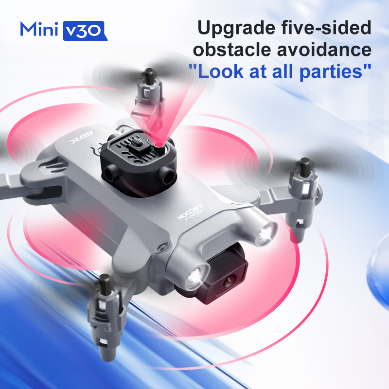 Mini V30 WiFi FPV Drone With 4 - đánh giá và giá Diy Drone Electronics