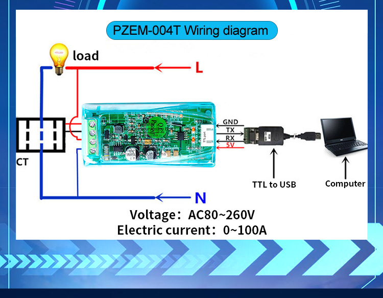 PZEM 004T 4.0 Single Phase Wat - đánh giá và giá Diy Electronics Store