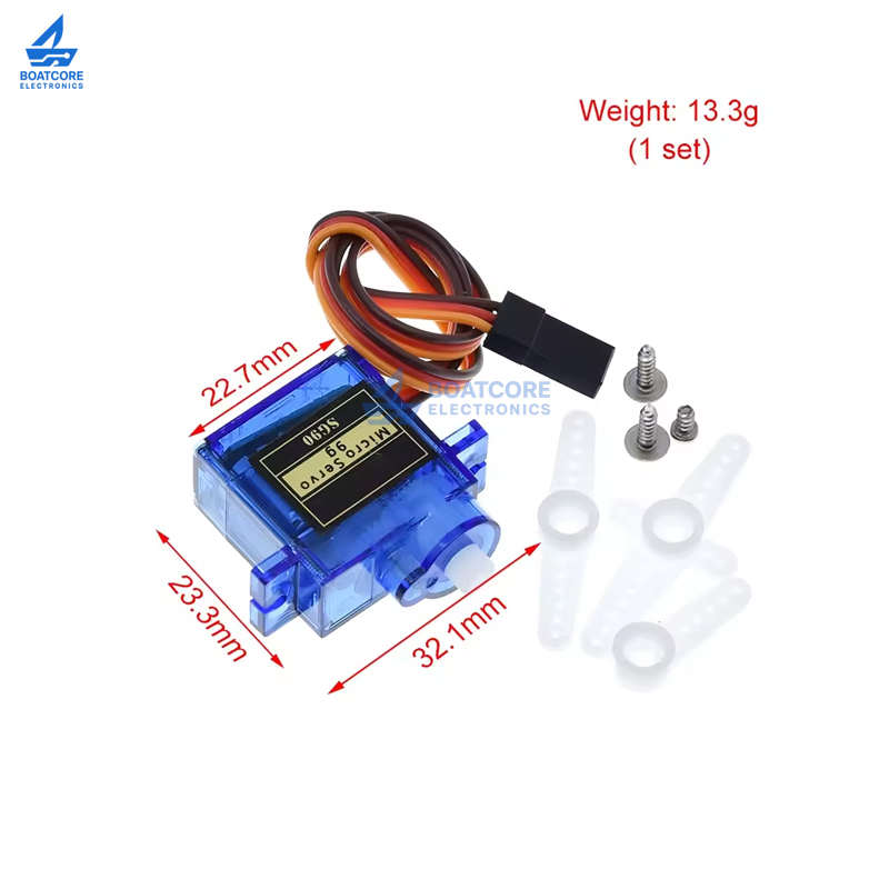 1PCS SG90 9g 1.6KG Mini Micro  - đánh giá và giá Diy Boat Electronics