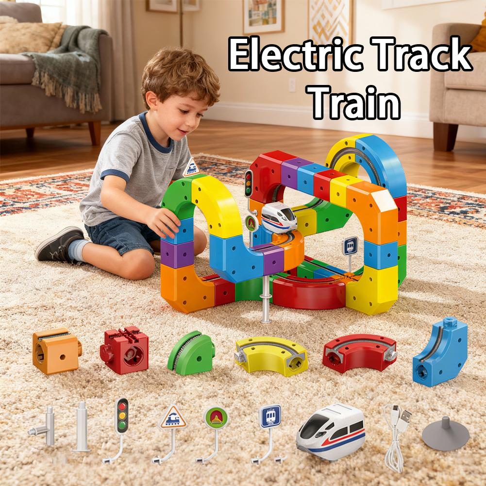 DIY Assembly Magic Track Train - đánh giá và giá Diy Electronics Toys