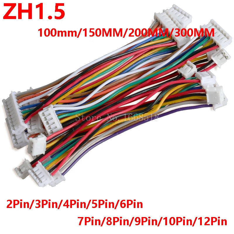 10PCS ZH 1.5mm Wire Cable Conn - đánh giá và giá Diy Electronics Wire