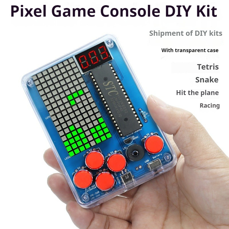 Pixel Game Machine Production  - đánh giá và giá Diy Electronics Game
