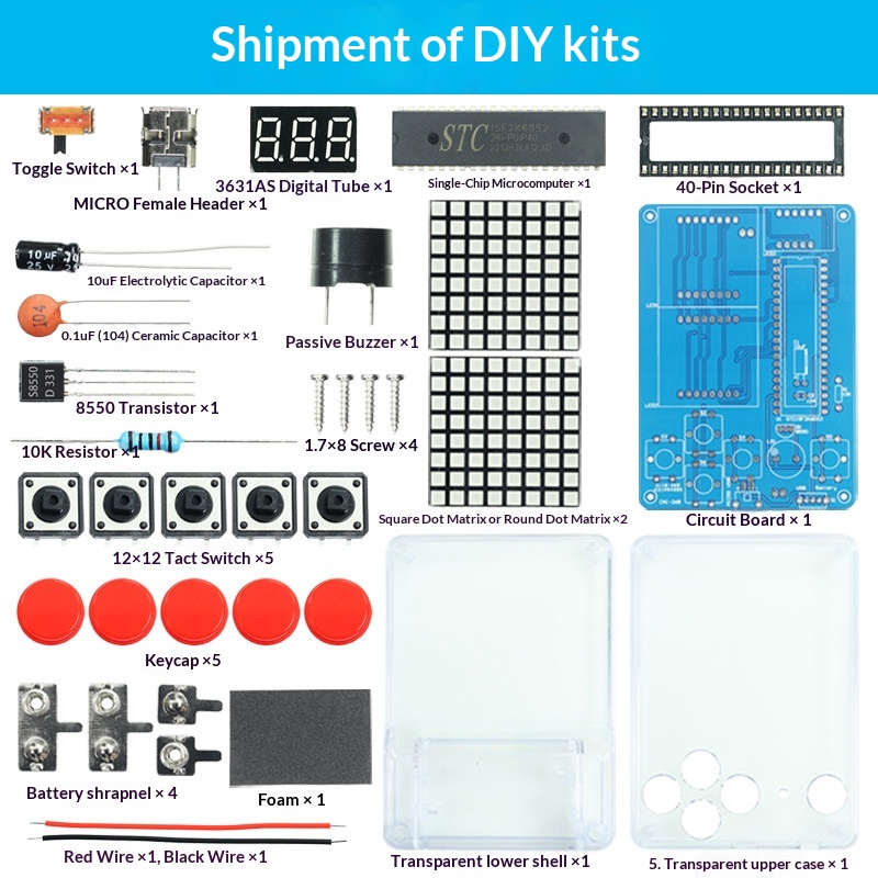 Pixel Game Machine Production  - đánh giá và giá Diy Electronics Game