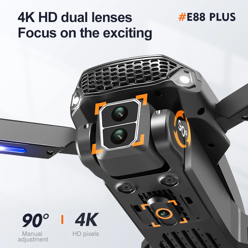 New E88 Plus Quadcopter Drone: - đánh giá và giá Diy Drone Electronics