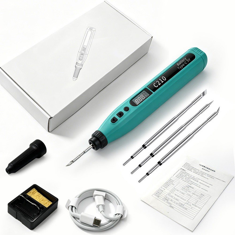 Smart Digital USB Soldering Ir - đánh giá và giá Diy Electronics Storage