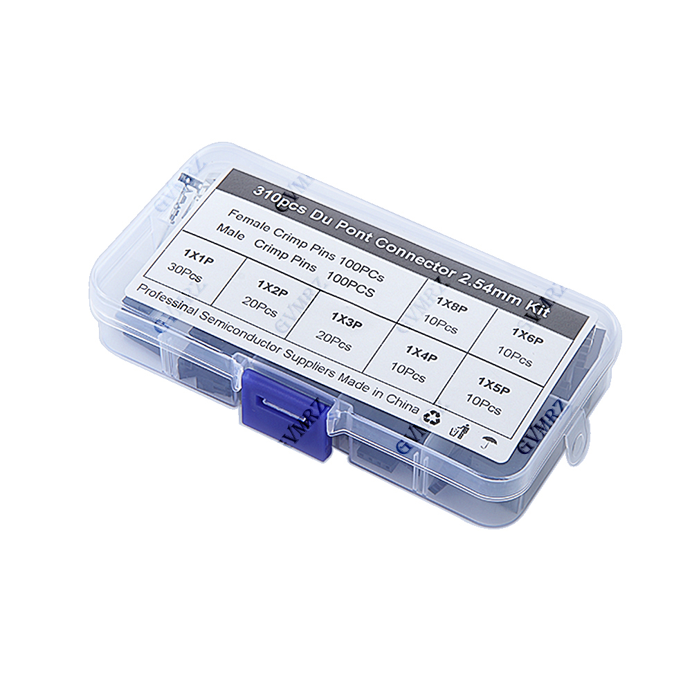 310PCS/BOX 2.54mm Male+Female  - đánh giá và giá Diy Electronics Wire