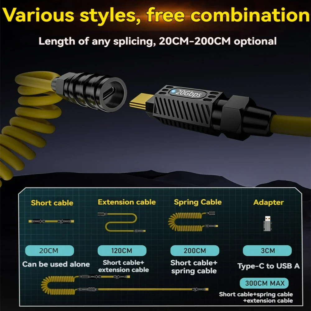 7in1 USB C Geek Data Cable DIY - đánh giá và giá Diy Electronics Organizer