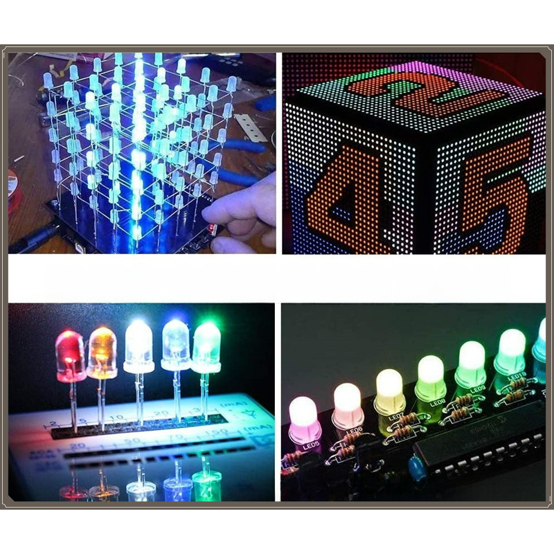 400PCS 3mm Dual-Pin LED Diodes - đánh giá và giá R/Diy Electronics