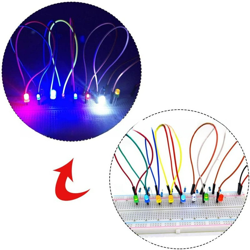 400PCS 3mm Dual-Pin LED Diodes - đánh giá và giá R/Diy Electronics