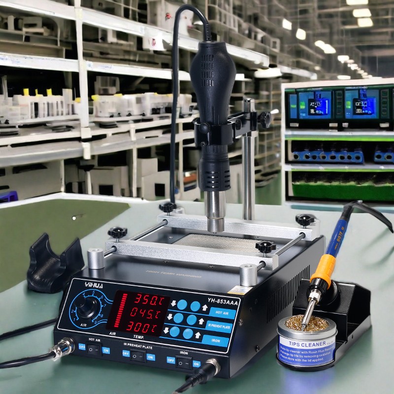 2026 Hot Sale Yihua 853AAA wel - đánh giá và giá Hot Air Rework Station