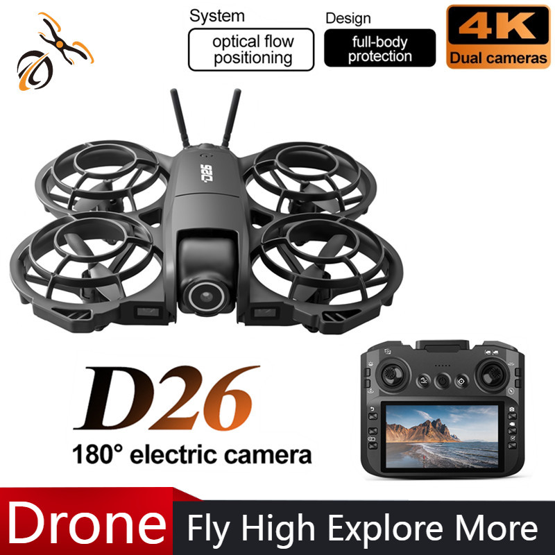 D26 Drone 4K Aerial HD 180° Ca - đánh giá và giá Diy Drone Electronics