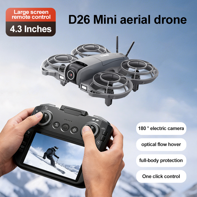D26 Drone 4K Aerial HD 180° Ca - đánh giá và giá Diy Drone Electronics
