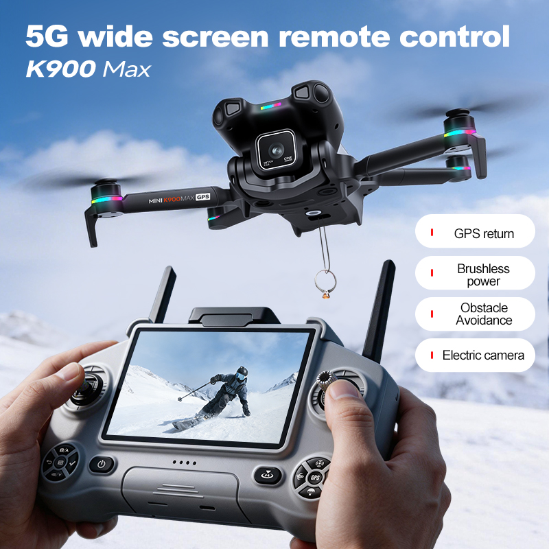 New K900 MAX GPS Drone with 4K - đánh giá và giá Diy Drone Electronics