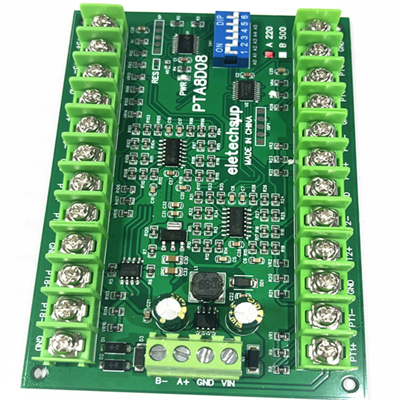 PTA8D08 8AI RS485 Analog Input - đánh giá và giá Ds18B20 Temperature Sensor