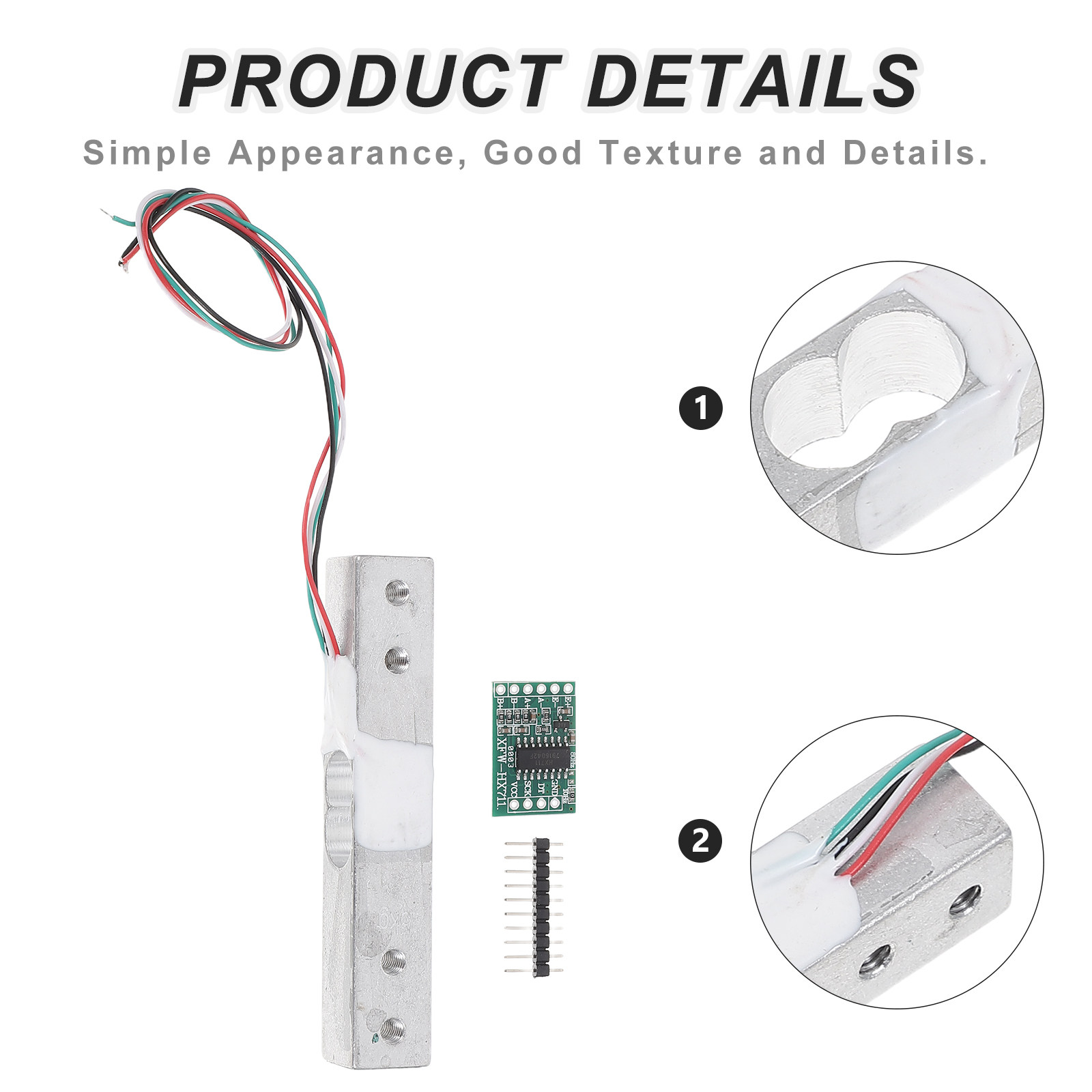4Pcs Kitchen Scale Module Digi - đánh giá và giá Diy Electronics Load Cell