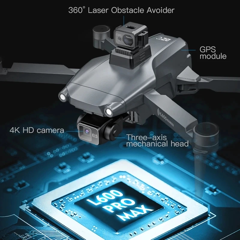 L600 PRO MAX GPS Drone Profess - đánh giá và giá Diy Drone Electronics