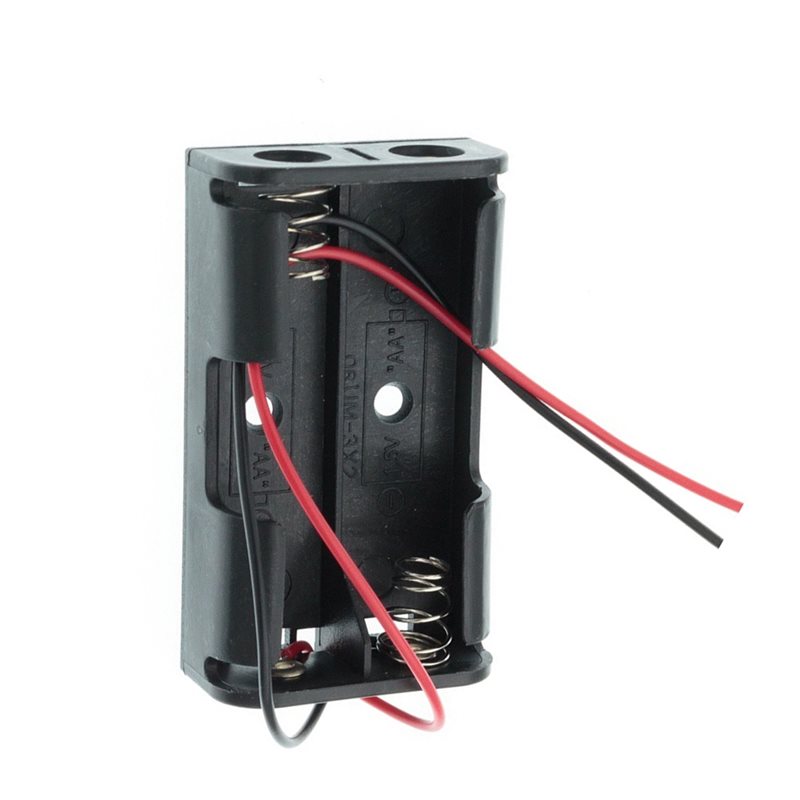 AAAEL-100Pcs 2AA Battery Case  - đánh giá và giá Diy Electronics Wire