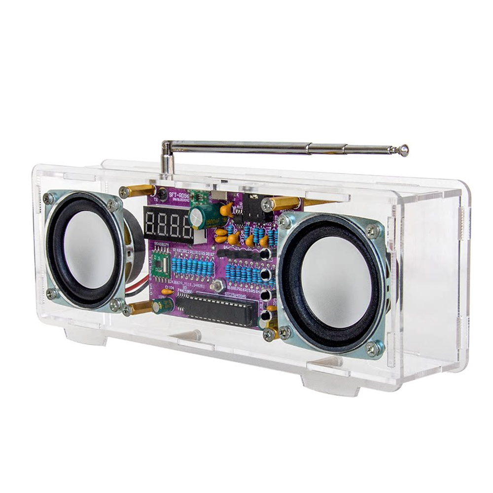 FM Radio Electronic DIY Kit 87 - đánh giá và giá Diy Electronics Youtube Channel