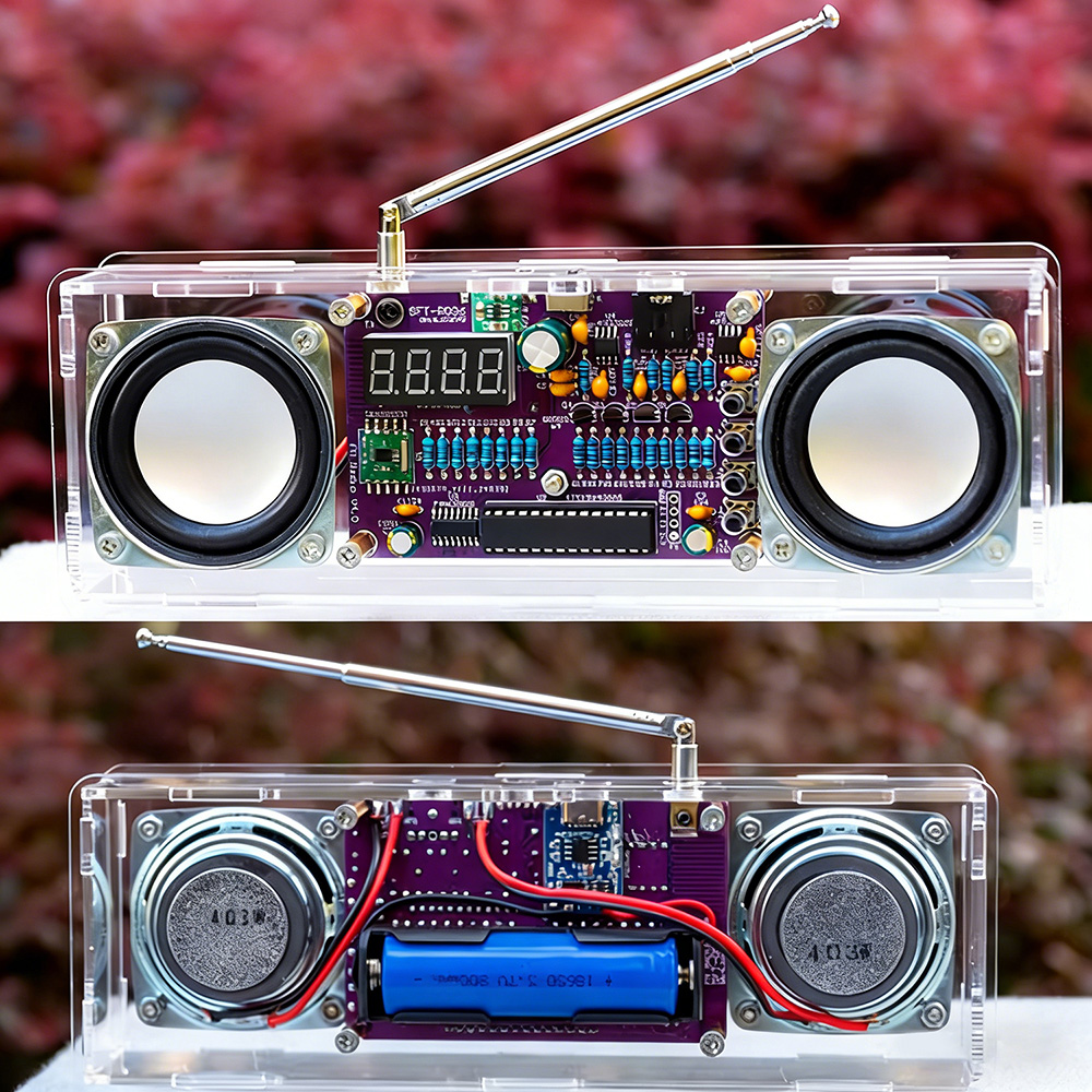 FM Radio Electronic DIY Kit 87 - đánh giá và giá Diy Electronics Youtube Channel