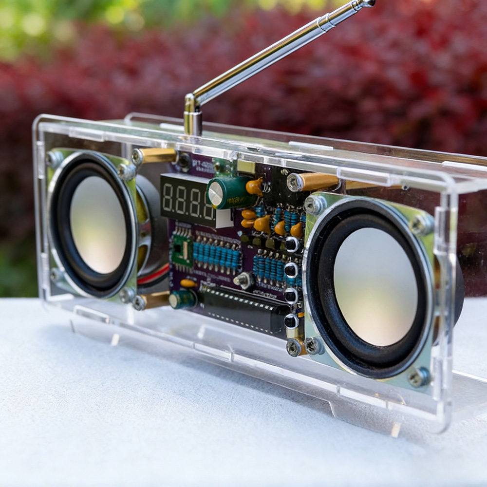 FM Radio Electronic DIY Kit 87 - đánh giá và giá Diy Electronics Youtube Channel