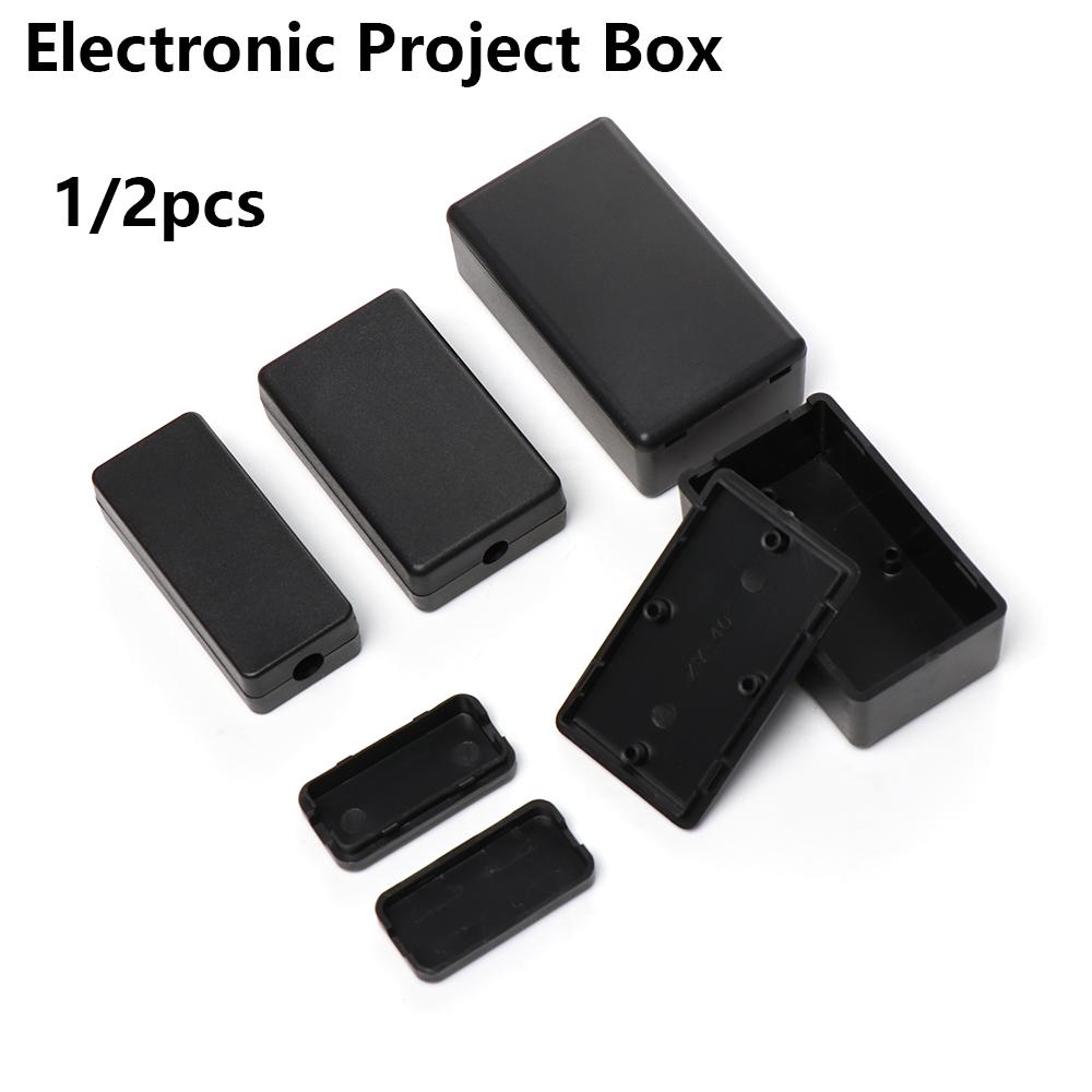 1/2pcs Plastic Waterproof Blac - đánh giá và giá Diy Waterproof Electronics