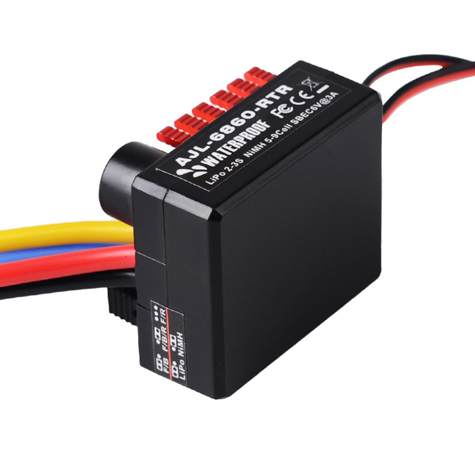 60A Brushed Electronic Speed C - đánh giá và giá Diy Boat Electronics