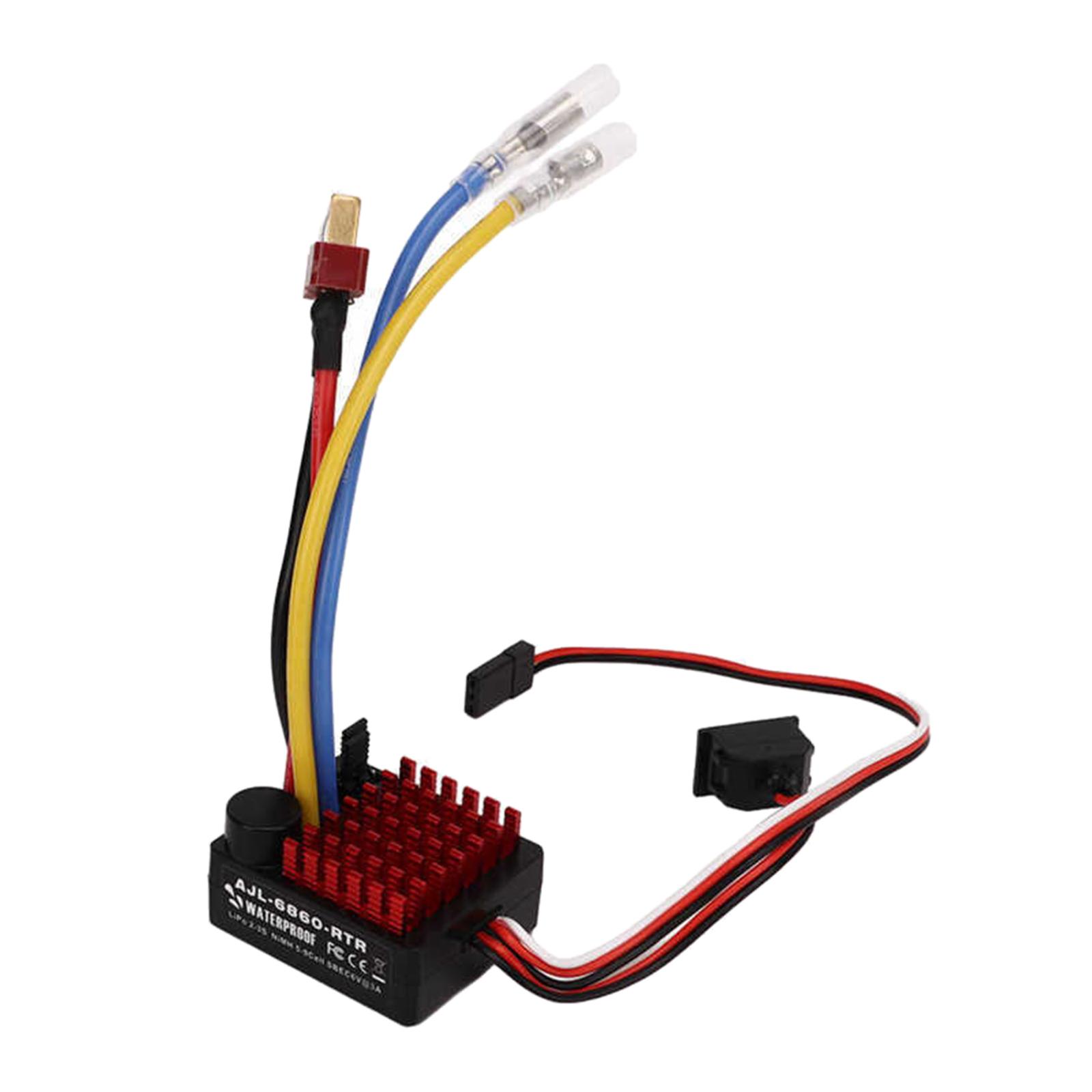 60A Brushed Electronic Speed C - đánh giá và giá Diy Boat Electronics