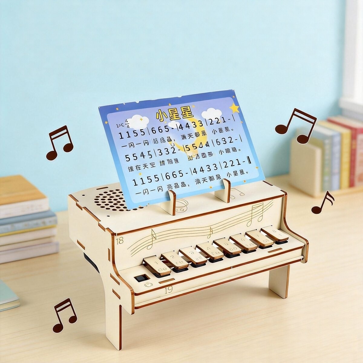 DIY Wooden Electronic Piano Mo - đánh giá và giá Diy Electronics Kits For Adults