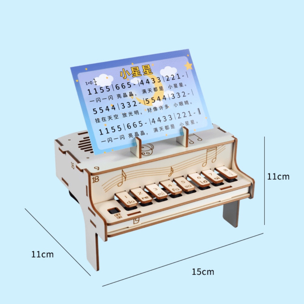 DIY Wooden Electronic Piano Mo - đánh giá và giá Diy Electronics Kits For Adults