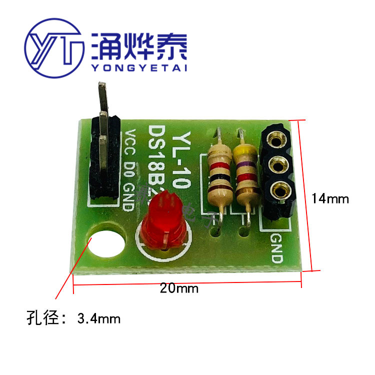 Temperature Sensor Module No D - đánh giá và giá Ds18B20 Temperature Sensor