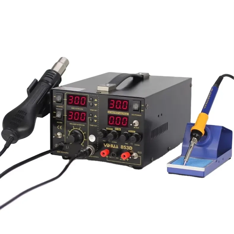 TLF YIHUA 853D 5A Hot Air Rewo - đánh giá và giá Hot Air Rework Station