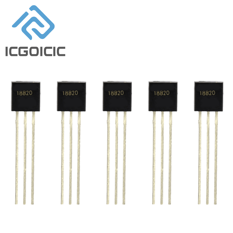 1-100pcs DS18B20 DS18B TO-92 C - đánh giá và giá Ds18B20 Temperature Sensor