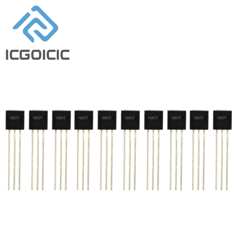 1-100pcs DS18B20 DS18B TO-92 C - đánh giá và giá Ds18B20 Temperature Sensor