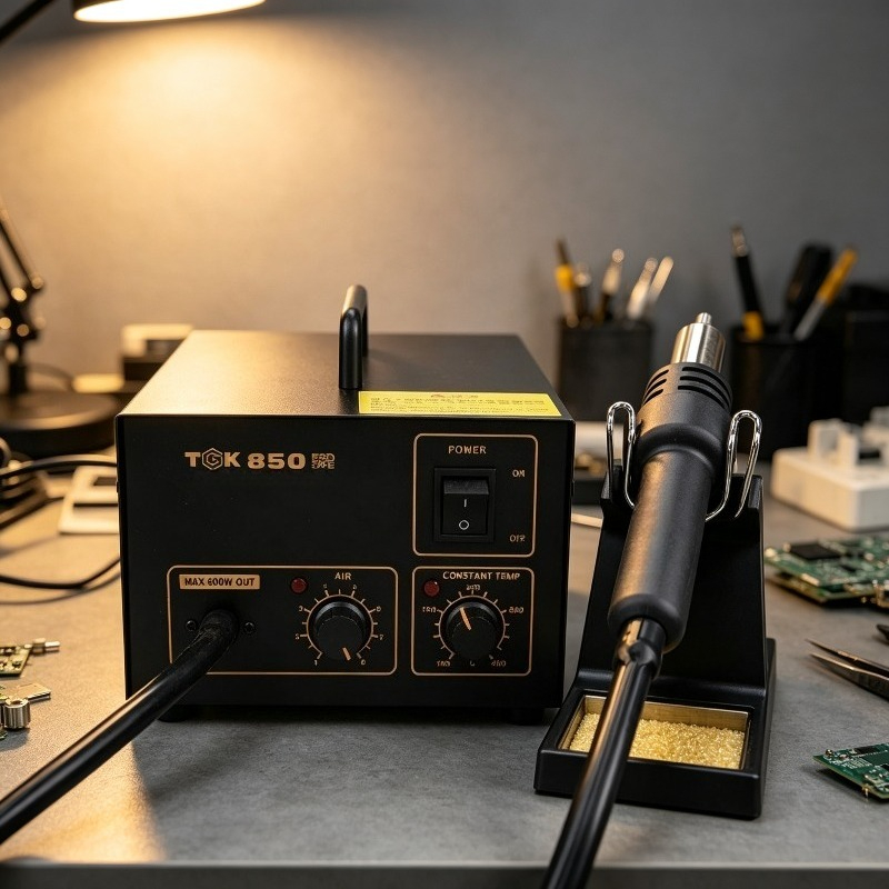 TGK-850/852 Precision 2-in-1 D - đánh giá và giá Hot Air Rework Station