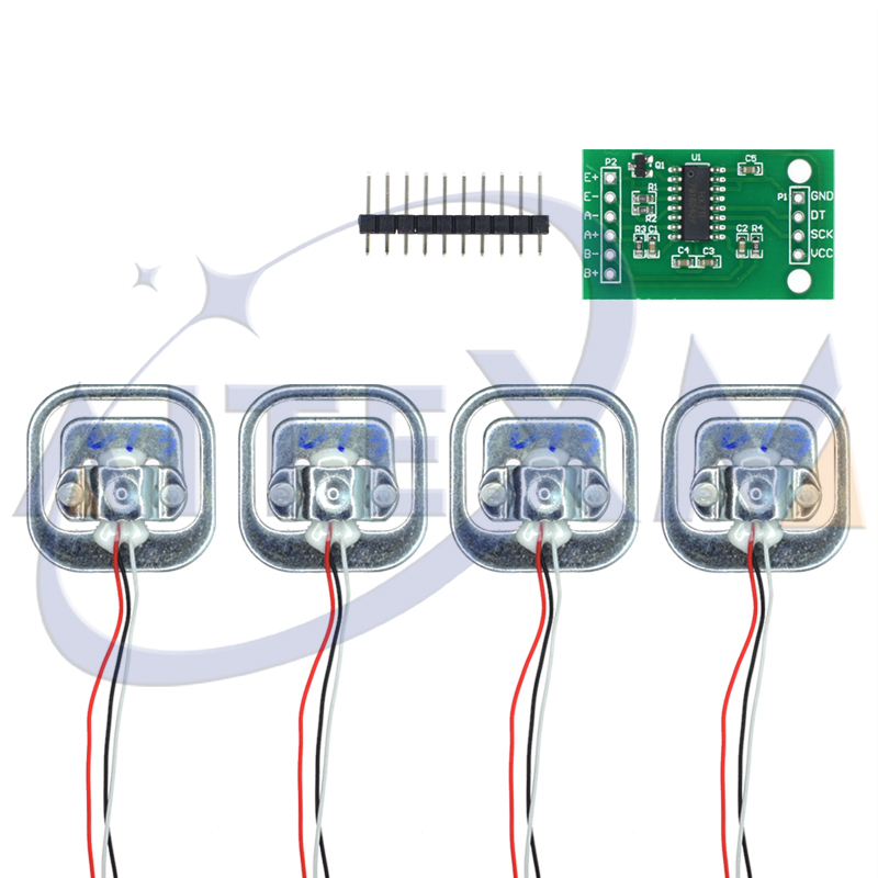 4PCS Human Scale Load Cell Wei - đánh giá và giá Diy Electronics Load Cell