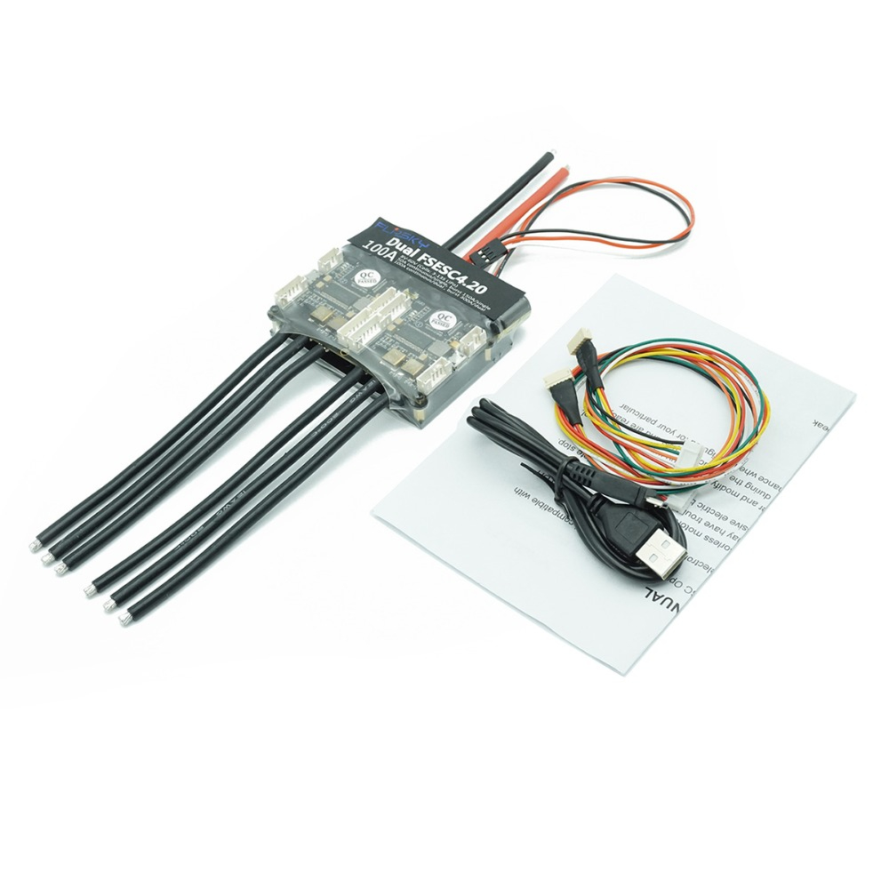 Flipsky Dual Fsesc4.20 100a Es - đánh giá và giá Diy Boat Electronics