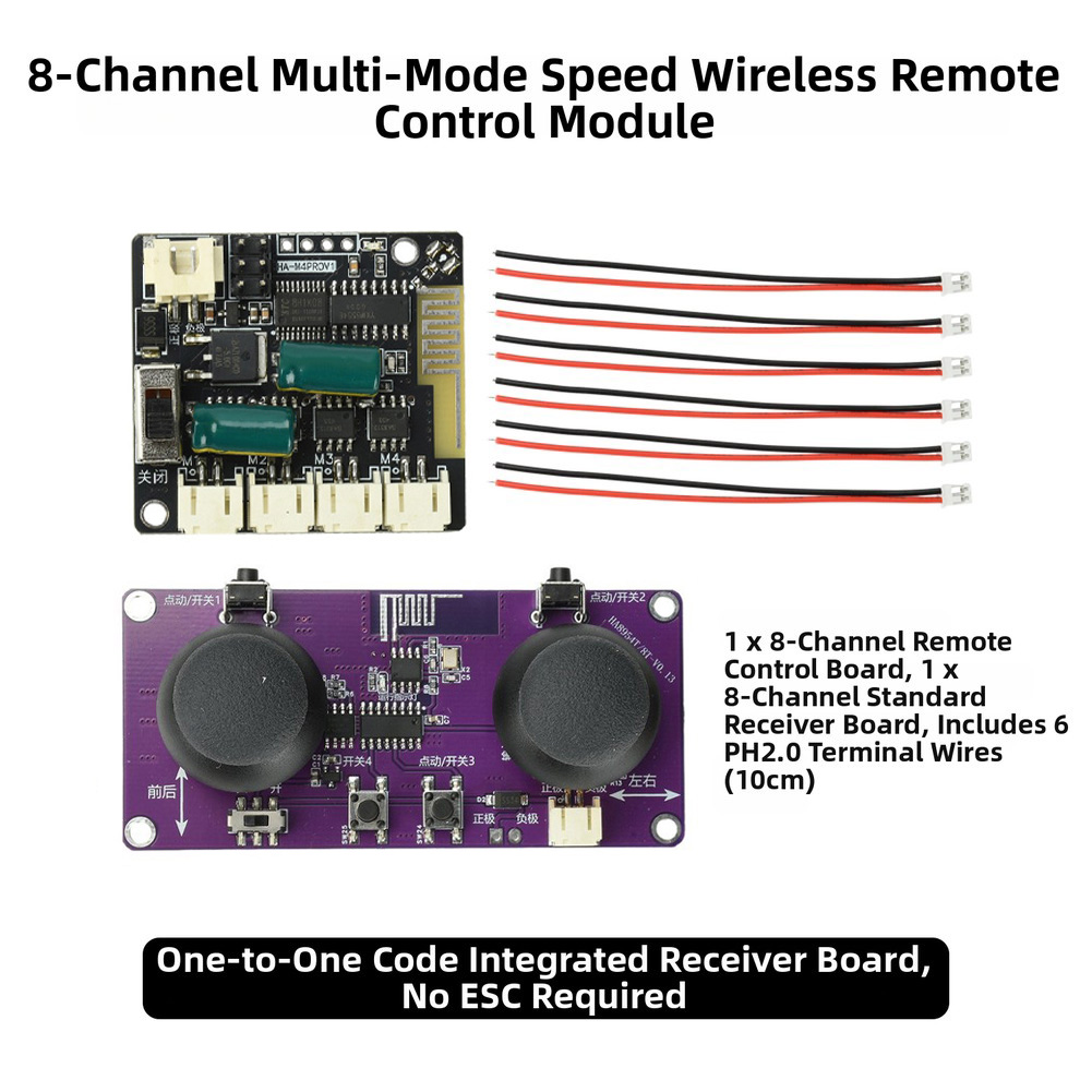 /2.4G /Wireless /8 Channel Dua - đánh giá và giá Diy Boat Electronics